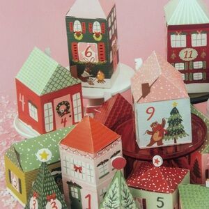 CUSTOM LISTING - Choose your own Festive Holiday Advent Calendar with Candy GIFT